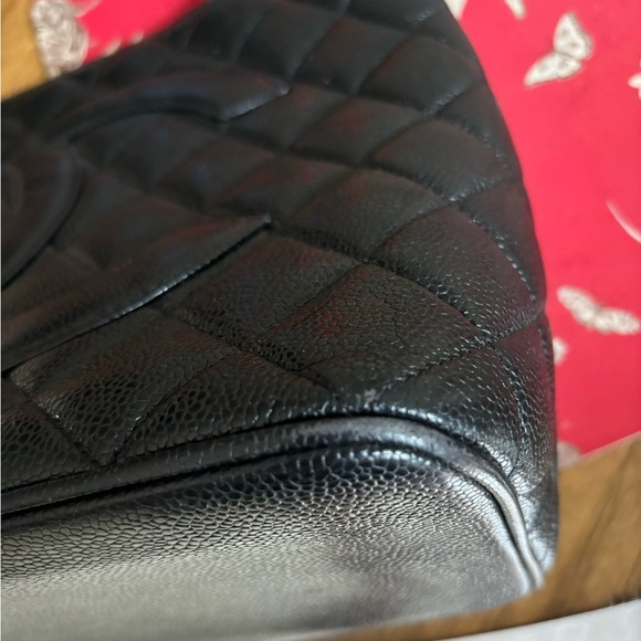 Chanel Black Quilted Caviar Leather Medallion Tote (Authentic Pre-Owned) - Picture 9 of 9
